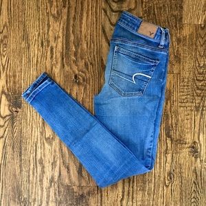 American eagle mid-wash jegging Jeans